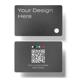 Pressed Metal Digital Business Card – Engraving & Printing